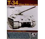 Afv Club 35173 - T-34 50cm cast track (workable) 